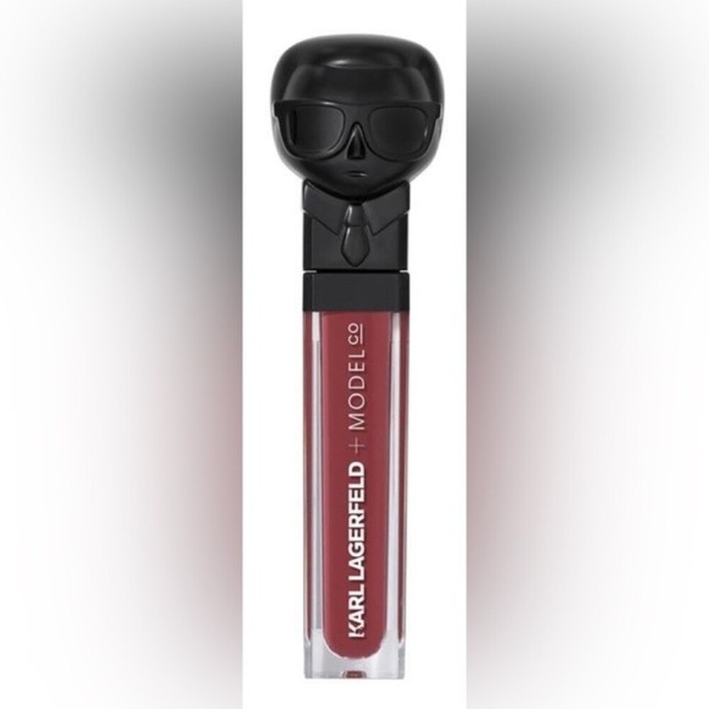 KARL LAGERFELD + ModelCo Lip Lights Liquid Matte Lipstick in Rue De Lille NIB